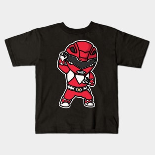 TyrannoRanger Kyouryuu Sentai Zyuranger Chibi Style Kawaii Kids T-Shirt